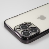 Hülle iPhone 14 Pro - Electroplate - Schwarz