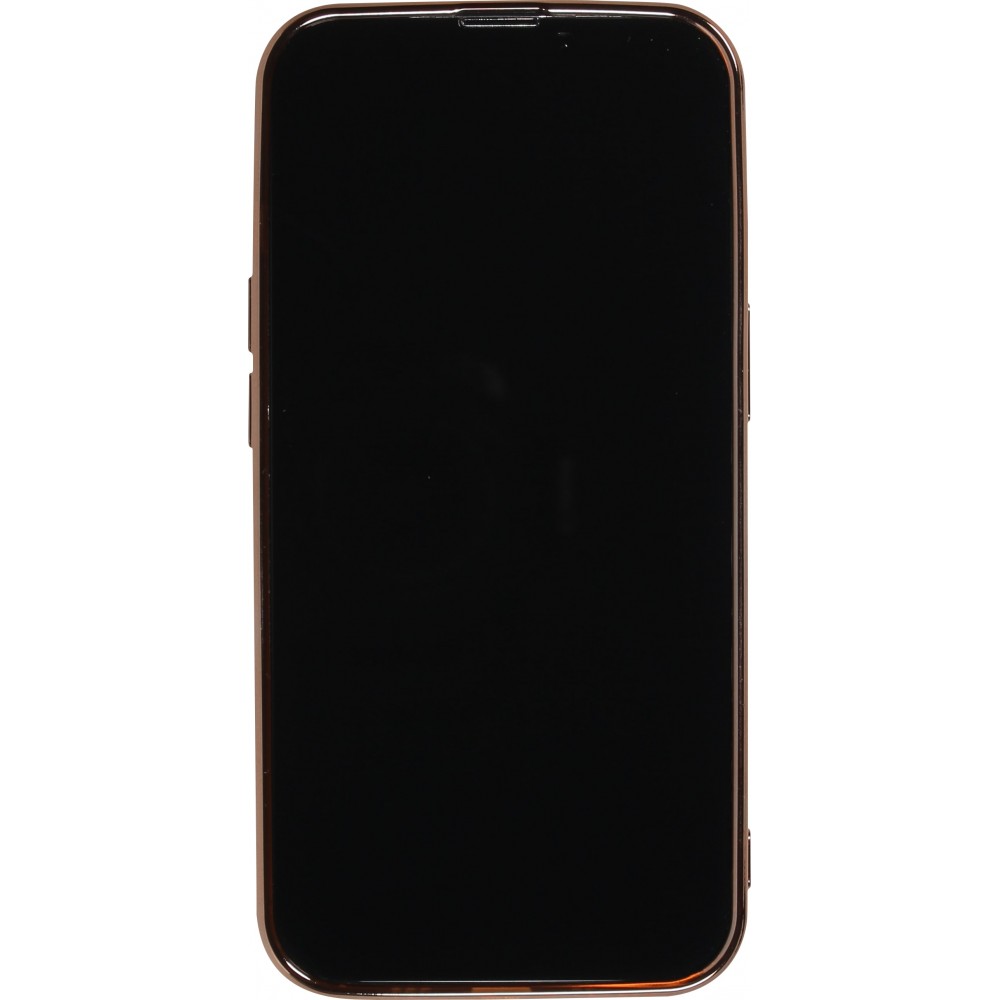 Coque iPhone 14 - Electroplate - Or