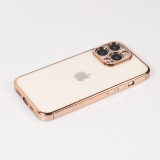 Coque iPhone 14 - Electroplate - Or