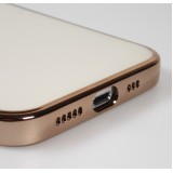 Coque iPhone 14 - Electroplate - Or