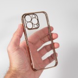 Coque iPhone 14 - Electroplate - Or