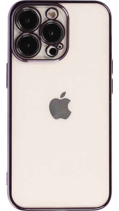 Coque iPhone 14 Pro - Electroplate - Violet