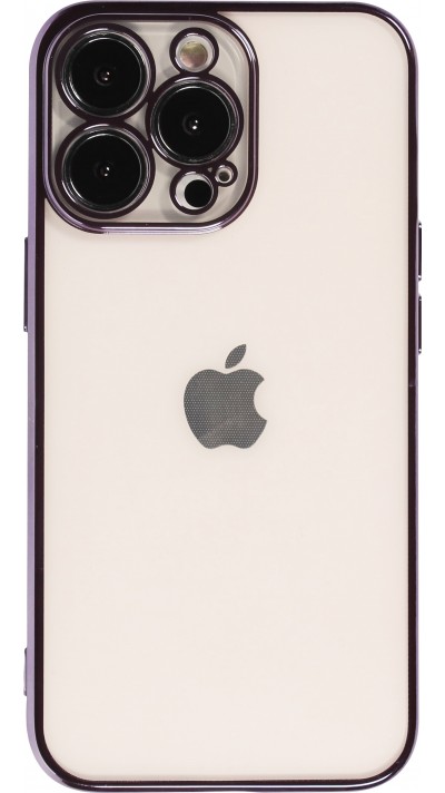 Coque iPhone 14 Pro Max - Electroplate - Violet