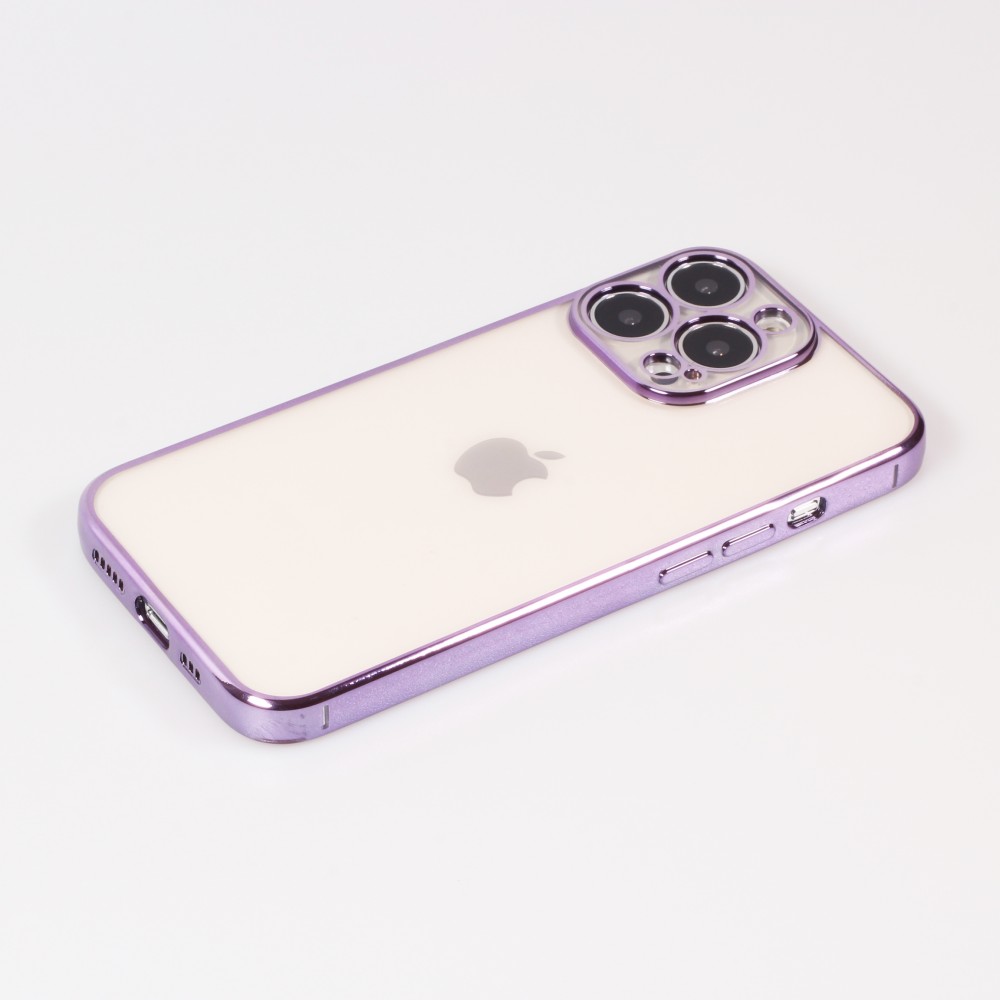 Coque iPhone 14 Pro - Electroplate - Violet