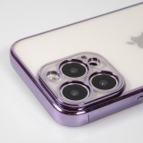 Coque iPhone 13 Pro - Electroplate - Violet