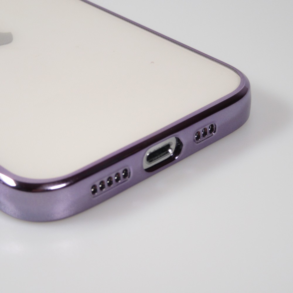 Coque iPhone 14 Pro - Electroplate - Violet