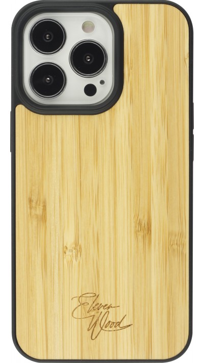 iPhone 13 Pro Max Case Hülle - Eleven Wood Bamboo