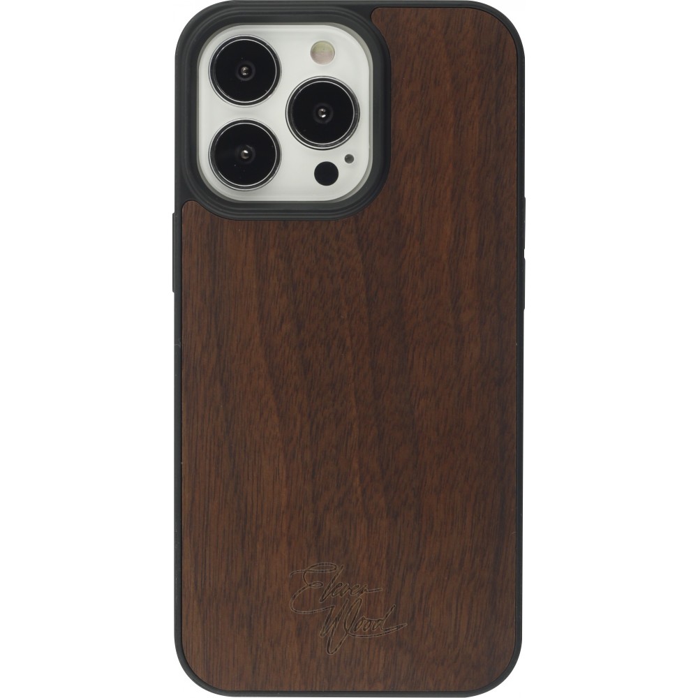 Coque iPhone 13 Pro - Eleven Wood Walnut