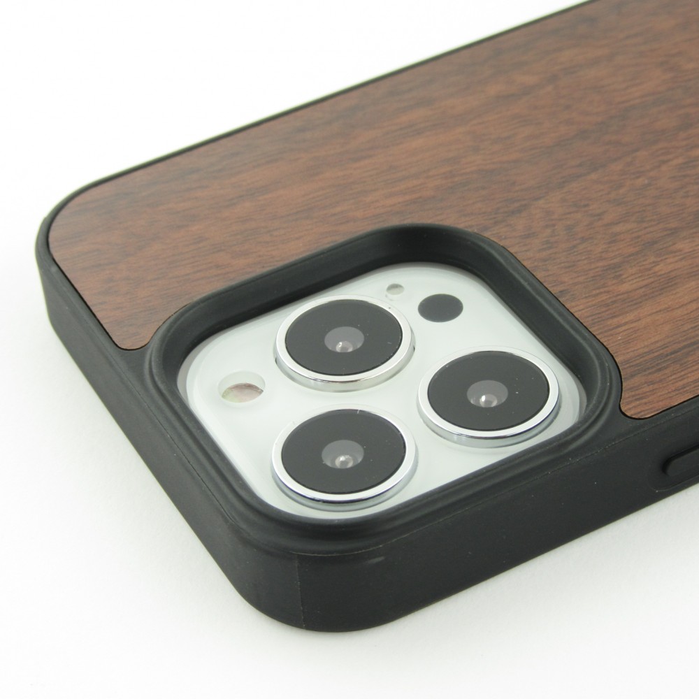 iPhone 13 Pro Max Case Hülle - Eleven Wood Walnut