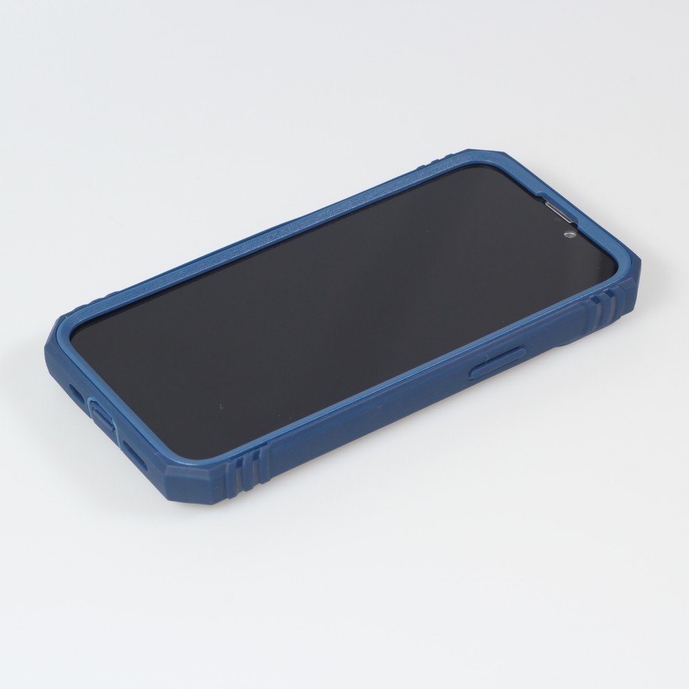 Coque iPhone 13 Pro Max - Full Body Armor Military-Grade - Bleu