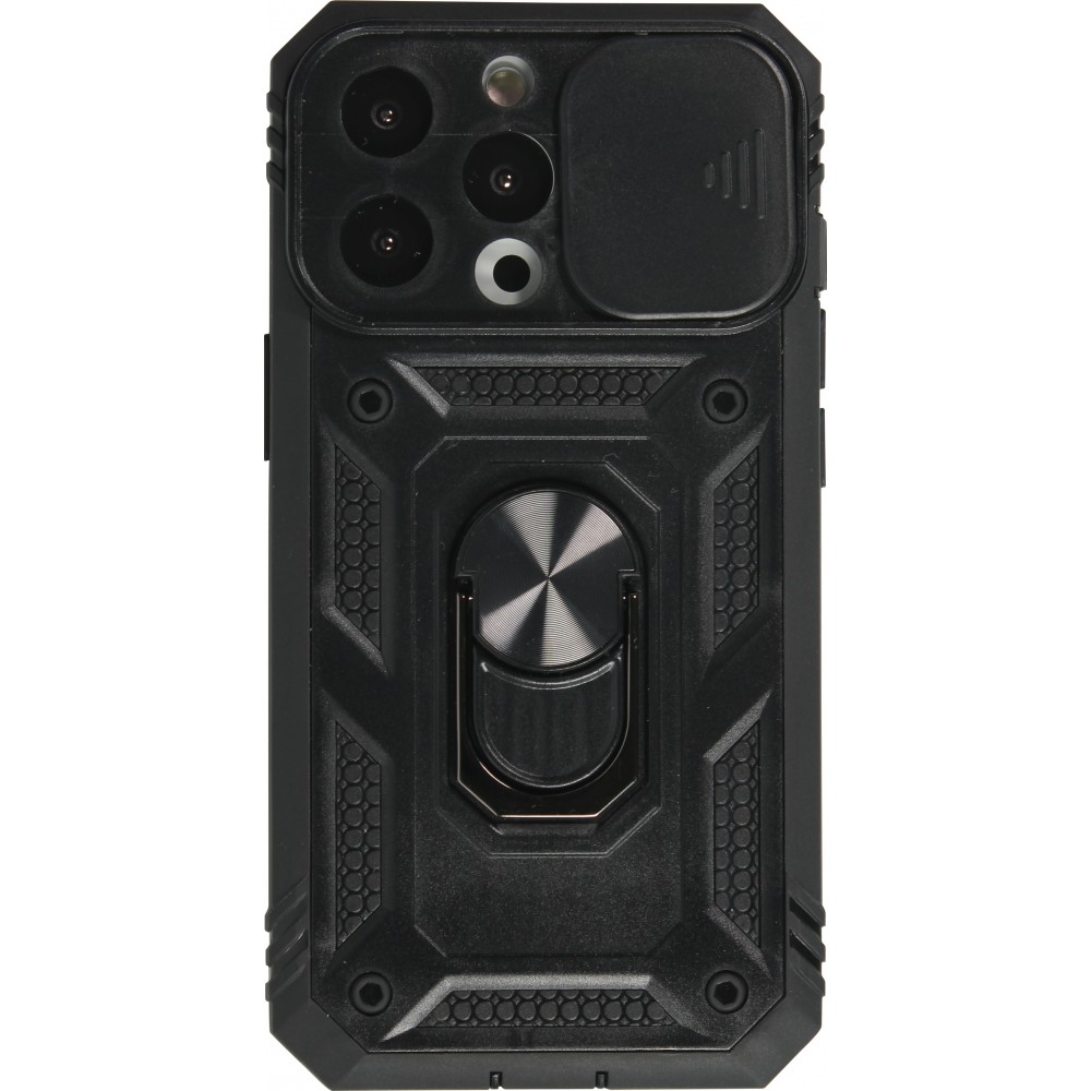 iPhone 13 Pro Max Case Hülle - Full Body Armor Military-Grade - Schwarz