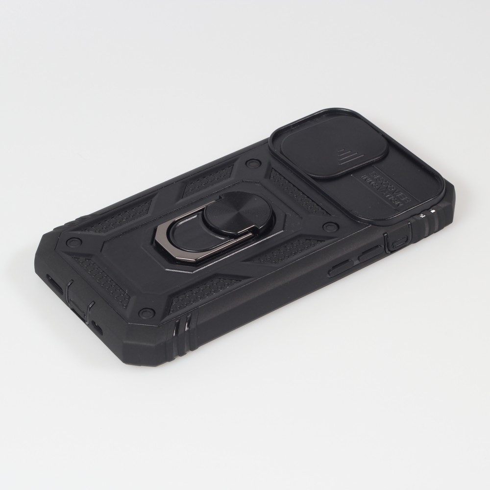 iPhone 13 Pro Max Case Hülle - Full Body Armor Military-Grade - Schwarz