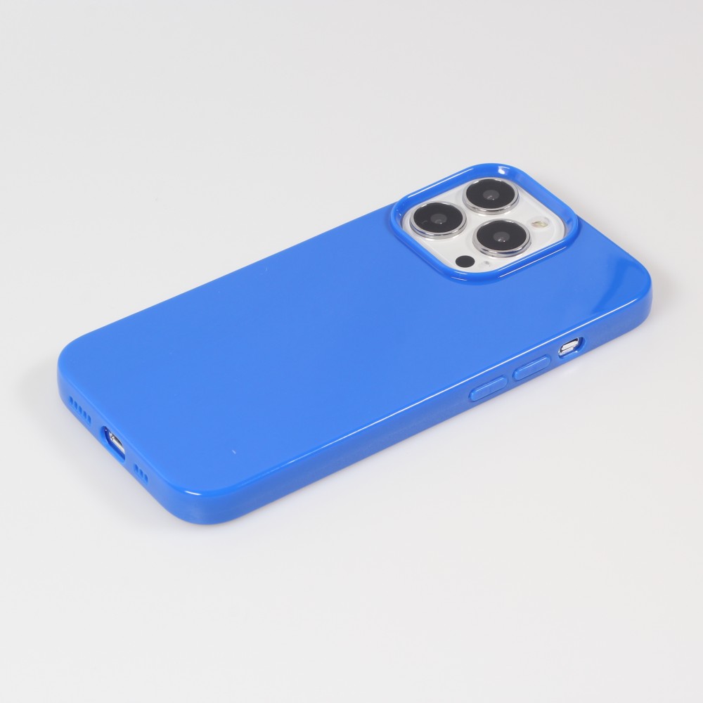 iPhone 13 Pro Max Case Hülle - Gel - Blau