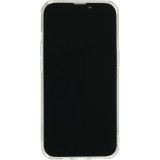 Hülle iPhone 15 Pro Max - Gummi Bumper Kartenhalter - Transparent