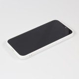 Hülle iPhone 13 Pro Max - Gummi - Weiss