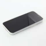 Coque Samsung Galaxy S24 - Gel petit coeur transparent - Blanc