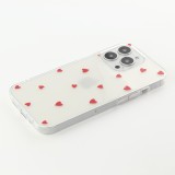 iPhone 15 Pro Case Hülle - Gummi kleines Herz