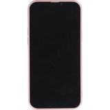 iPhone 14 Pro Max Case Hülle - Gummi weich mit Kameraschutzglas MagSafe - Rosa