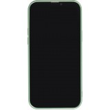 iPhone 15 Pro Max Case Hülle - Gummi weich mit Kameraschutzglas MagSafe - Grün