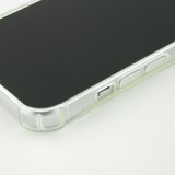 iPhone 15 Pro Case Hülle - Gummi Transparent Gel Bumper mit extra Schutz für Ecken Antischock