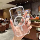 Coque iPhone 15 Pro Max - Gel transparent compatible MagSafe
