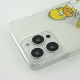 iPhone 16 Pro Max Case Hülle - Gummi cartoon Homer Simpson