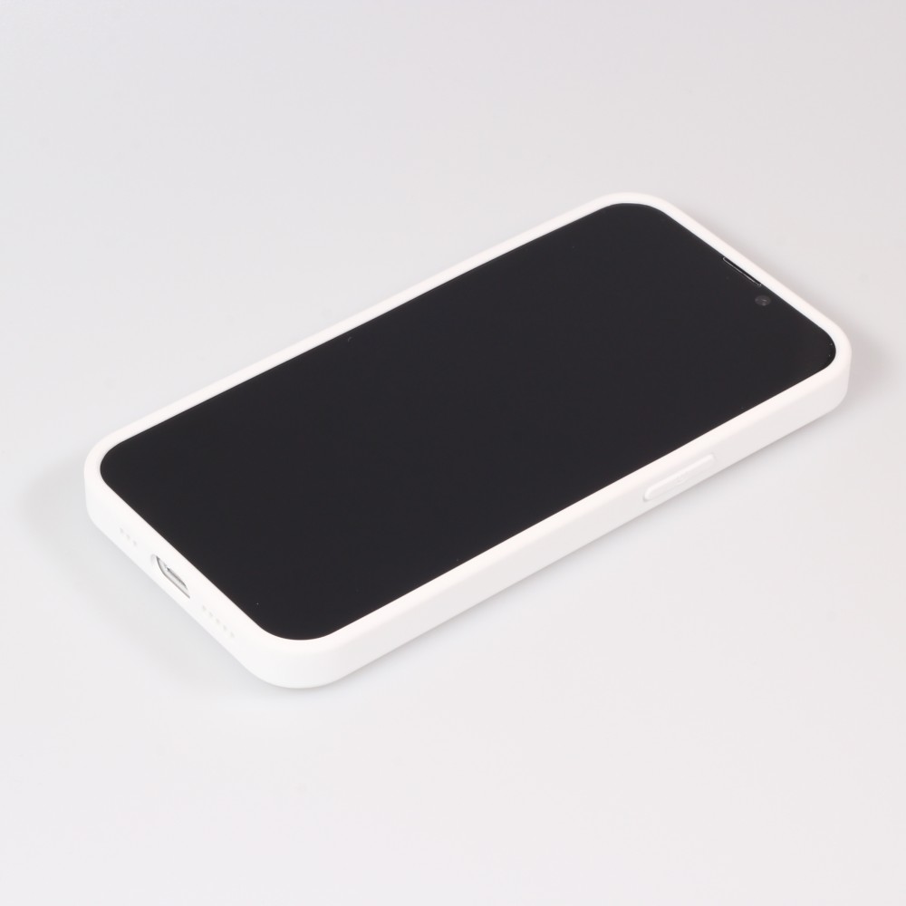 Hülle iPhone 13 Pro Max - Luxury gewölbt Diamant - Weiss