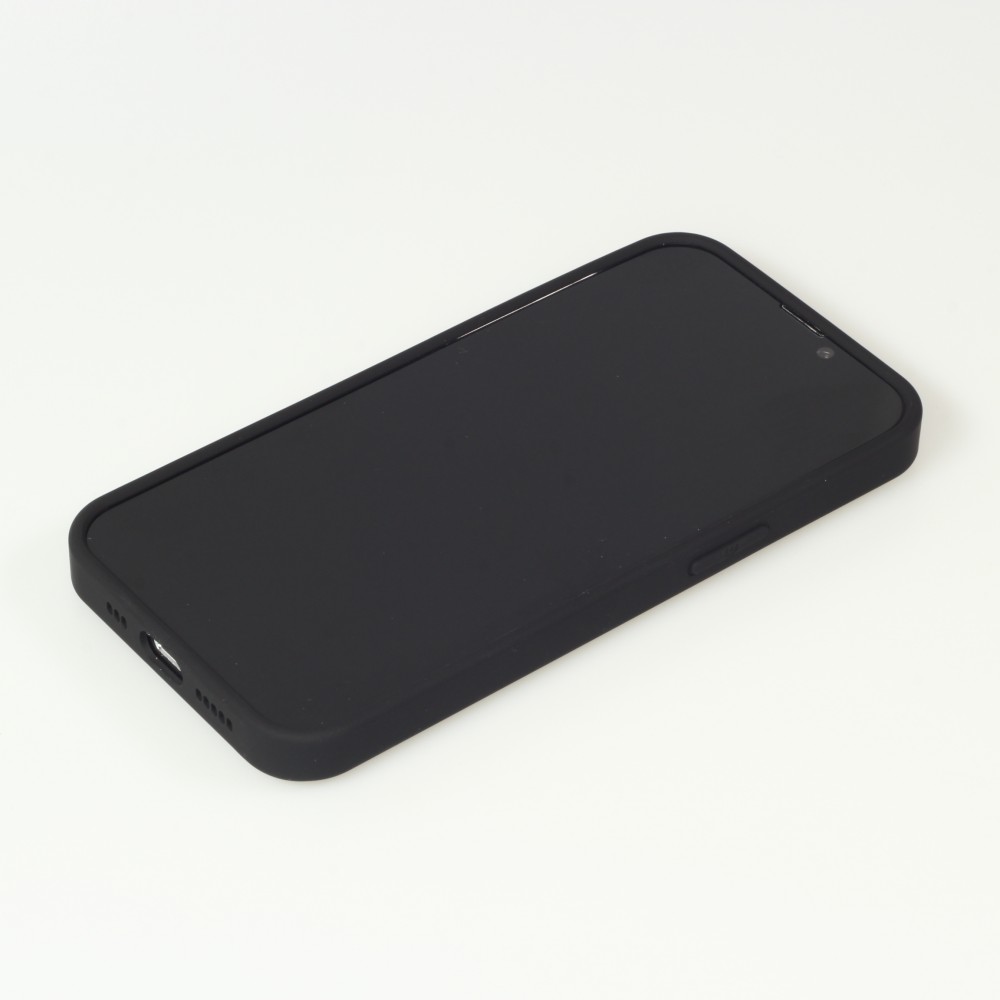 Coque iPhone 13 Pro Max - Luxury Matelassé diamant - Noir