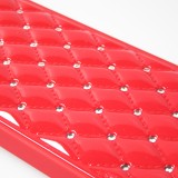 Hülle iPhone 13 Pro Max - Luxury gewölbt Diamant - Rot