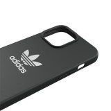 Coque iPhone 13 Pro Max - Adidas silicone soft touch avec logo blanc imprimé - Noir