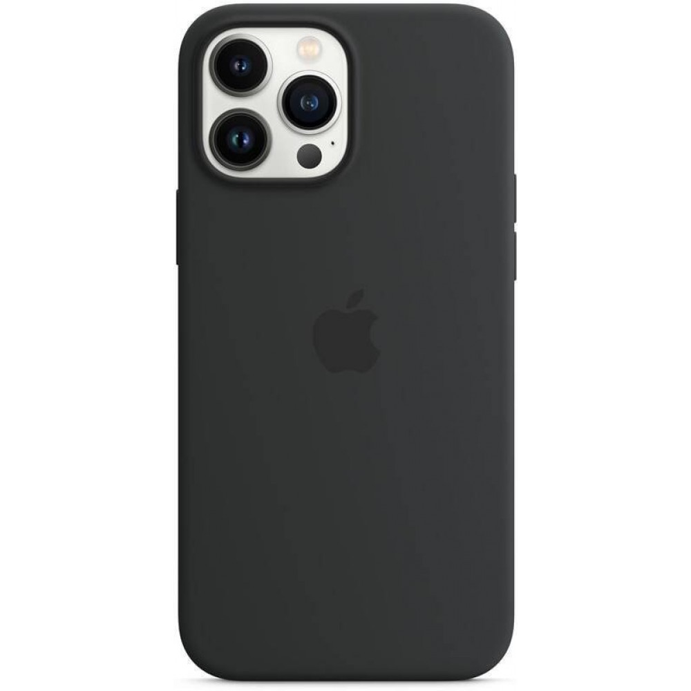 iPhone 13 Pro Case Hülle - Apple Silikon soft touch MagSafe - Anthrazitgrau