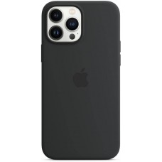 iPhone 13 Pro Case Hülle - Apple Silikon soft touch MagSafe - Anthrazitgrau