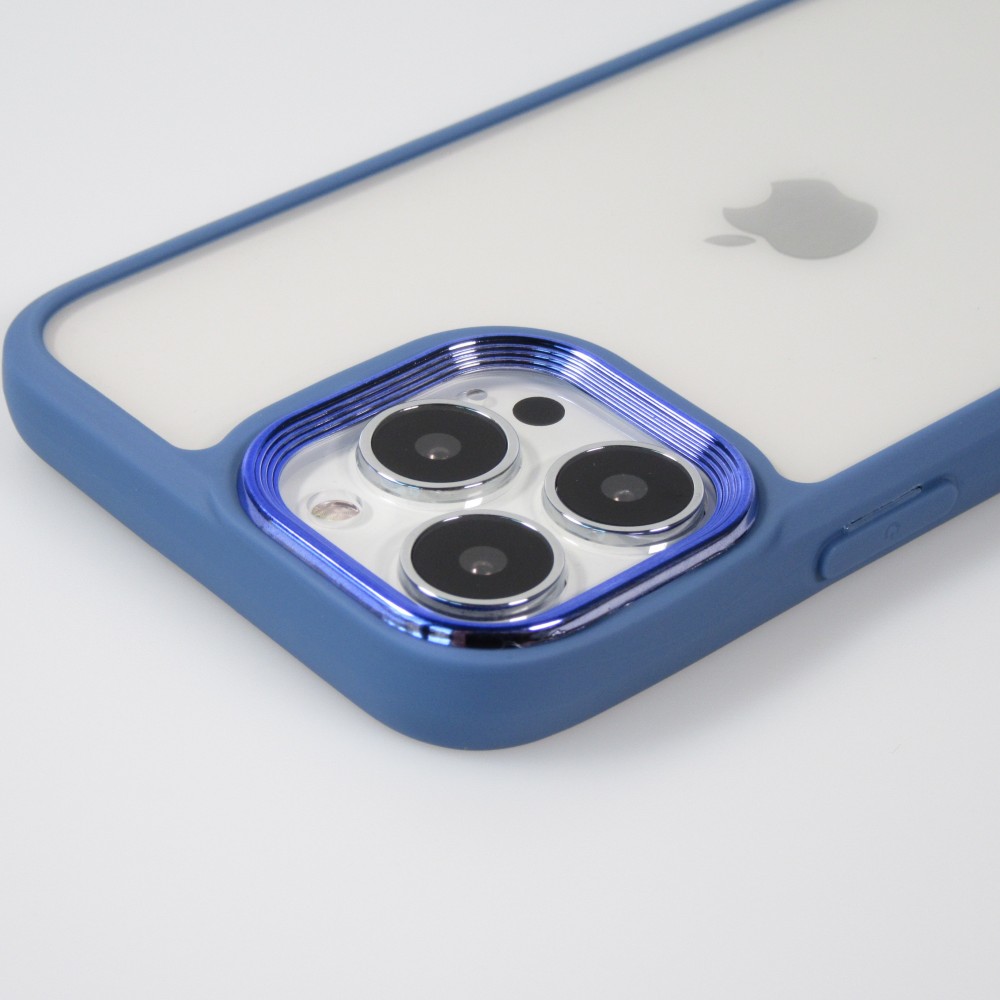 iPhone 13 Pro Max Case Hülle - Fashion Case Pro Camera 360° protection Silikon - Blau