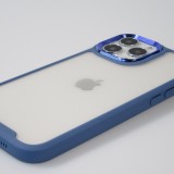 iPhone 13 Pro Max Case Hülle - Fashion Case Pro Camera 360° protection Silikon - Blau