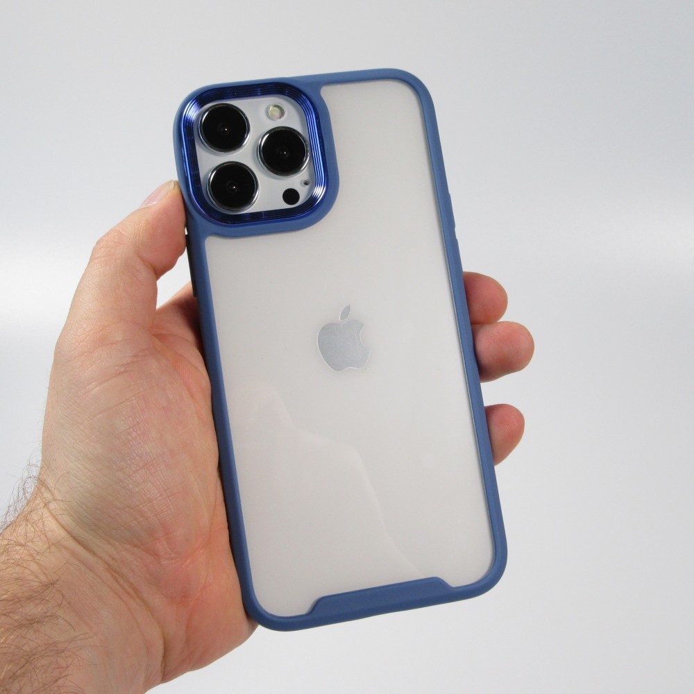 iPhone 13 Pro Max Case Hülle - Fashion Case Pro Camera 360° protection Silikon - Blau