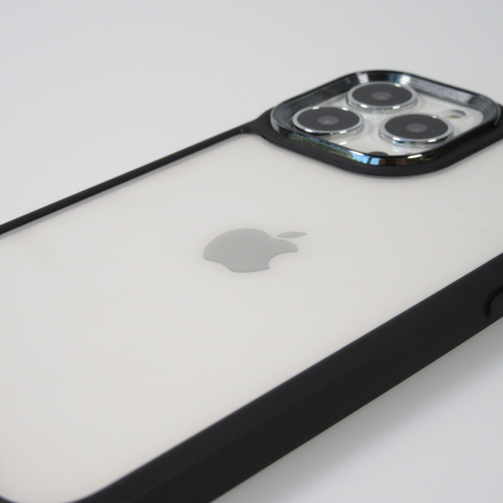 iPhone 13 Pro Max Case Hülle - Fashion Case Pro Camera 360° protection Silikon - Schwarz