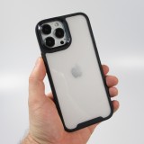 iPhone 13 Pro Max Case Hülle - Fashion Case Pro Camera 360° protection Silikon - Schwarz