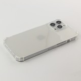 Coque iPhone 13 Pro Max - Gel Transparent Silicone Bumper anti-choc avec protections pour coins