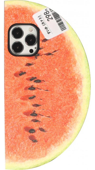 iPhone 13 Pro Max Case Hülle - Stück Wassermelone mit Etikette
