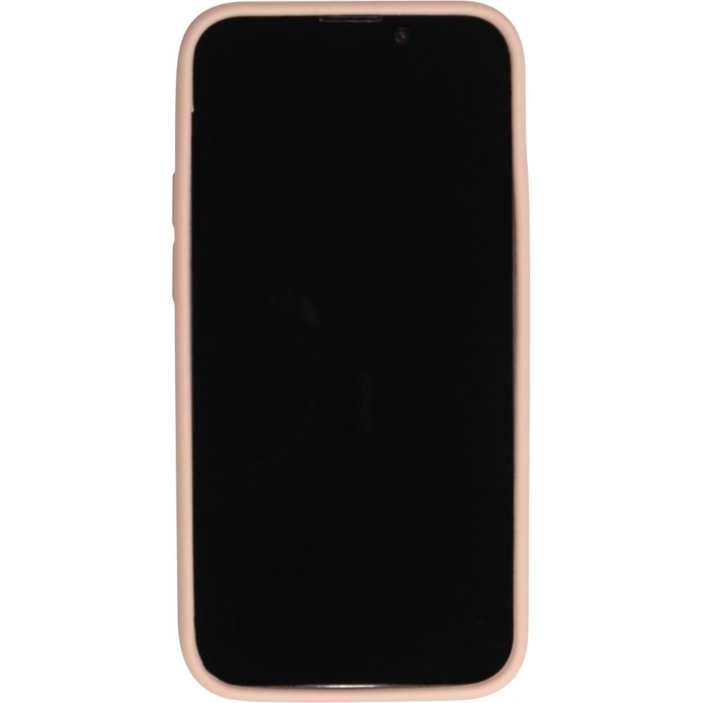 Hülle iPhone 15 Pro - Soft Touch blass- Rosa