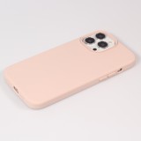Hülle iPhone 15 Pro - Soft Touch blass- Rosa