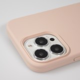 Hülle iPhone 15 Pro - Soft Touch blass- Rosa