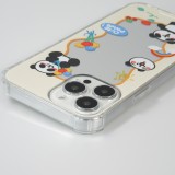 iPhone 13 Pro Case Hülle - Silikon Bumper mit verstärkten Ecken Spiegel - Cute Panda