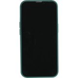 Coque Samsung Galaxy S24 Ultra - Silicone Mat Coeur doré - Vert foncé