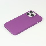 Coque iPhone 13 Pro - Silicone Mat Rude - Violet
