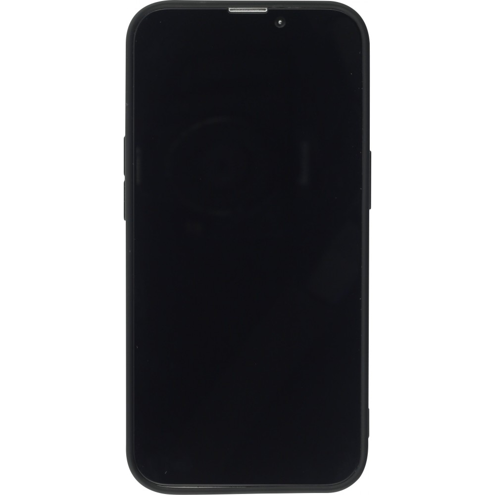 Coque iPhone 15 Pro - Silicone Mat - Noir