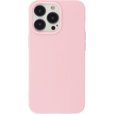 iPhone 15 Pro Case Hülle - Silikon Mat - Rosa