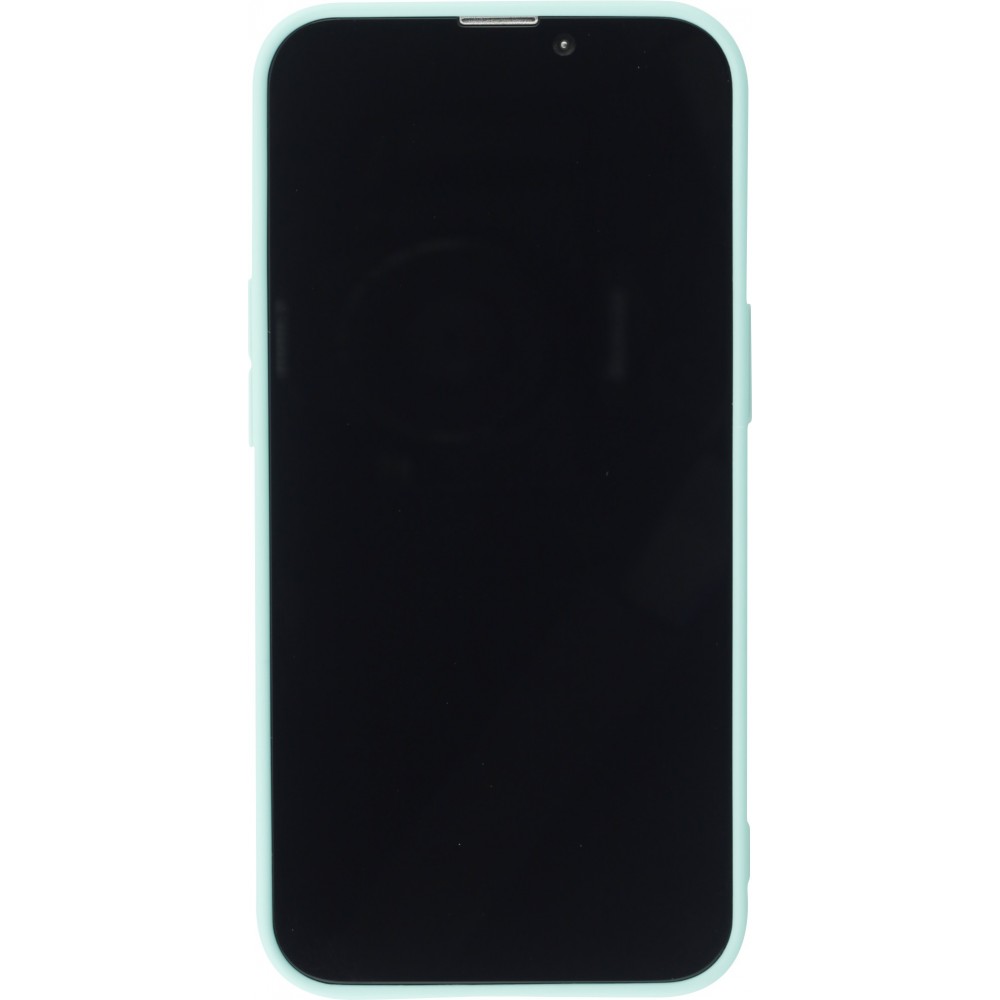 Coque iPhone 13 Pro - Silicone Mat - Turquoise