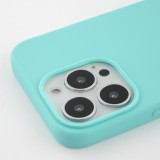 iPhone 13 Pro Case Hülle - Silikon Mat - Türkis