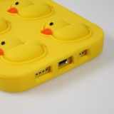 iPhone 13 Pro Max Case Hülle - Silicone jeu éclate bulles anti-stress canards